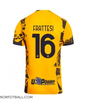Billige Fotballdrakt Inter Milan Davide Frattesi #16 Replika Tredjedrakt 2024-25 Kortermet
